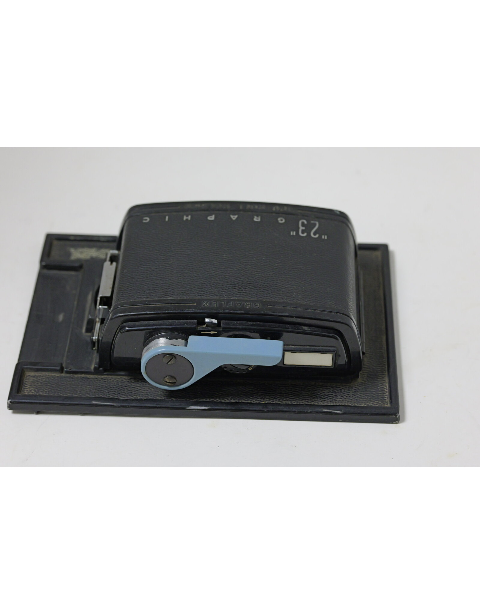 Graflex Graflex "23" Graphic 120 film roll holder for 4x5 Blue Lever
