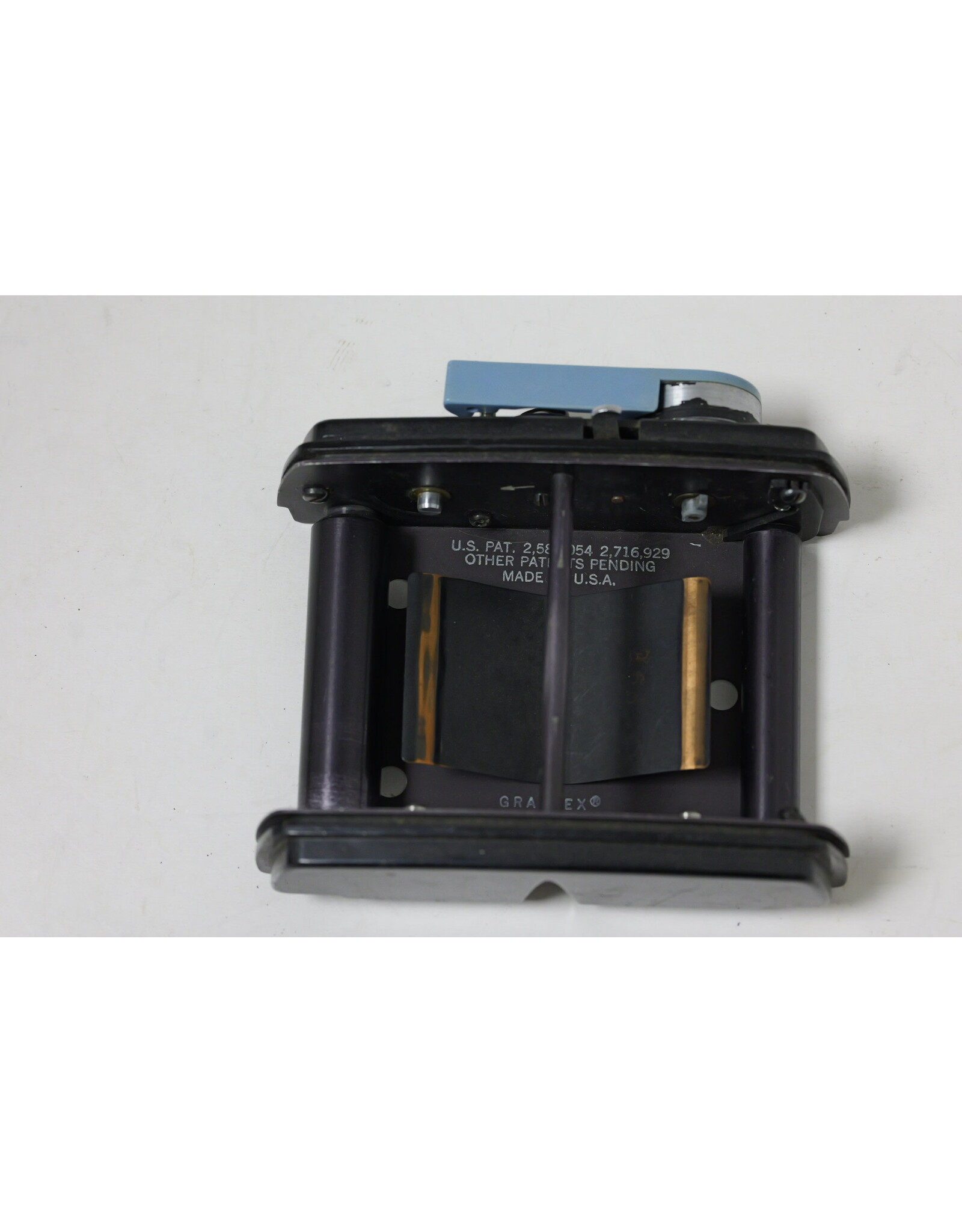 Graflex Graflex "23" Graphic 120 film roll holder for 4x5 Blue Lever