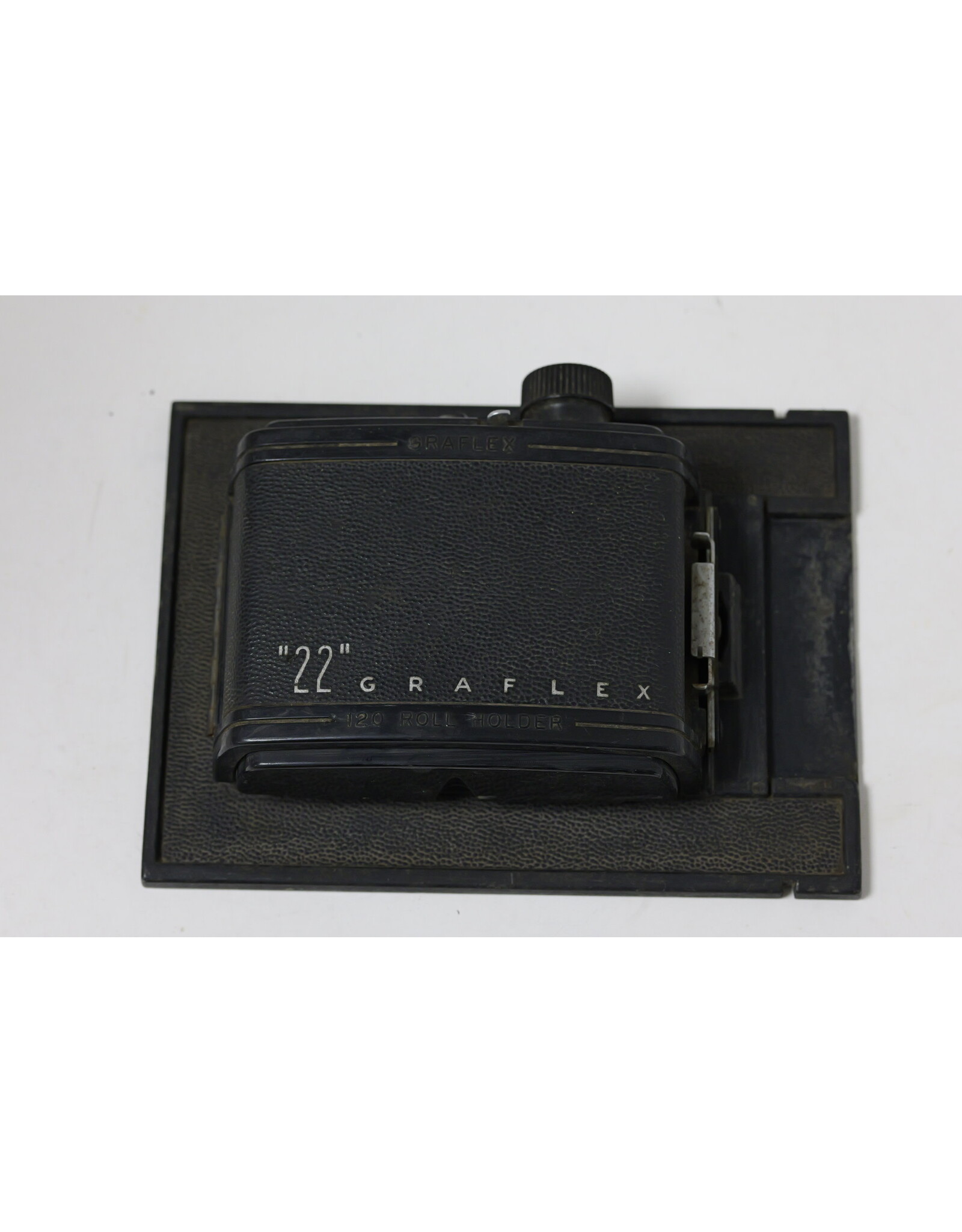 Graflex Graflex "22" Graphic 120 film roll holder for 4x5 Knob