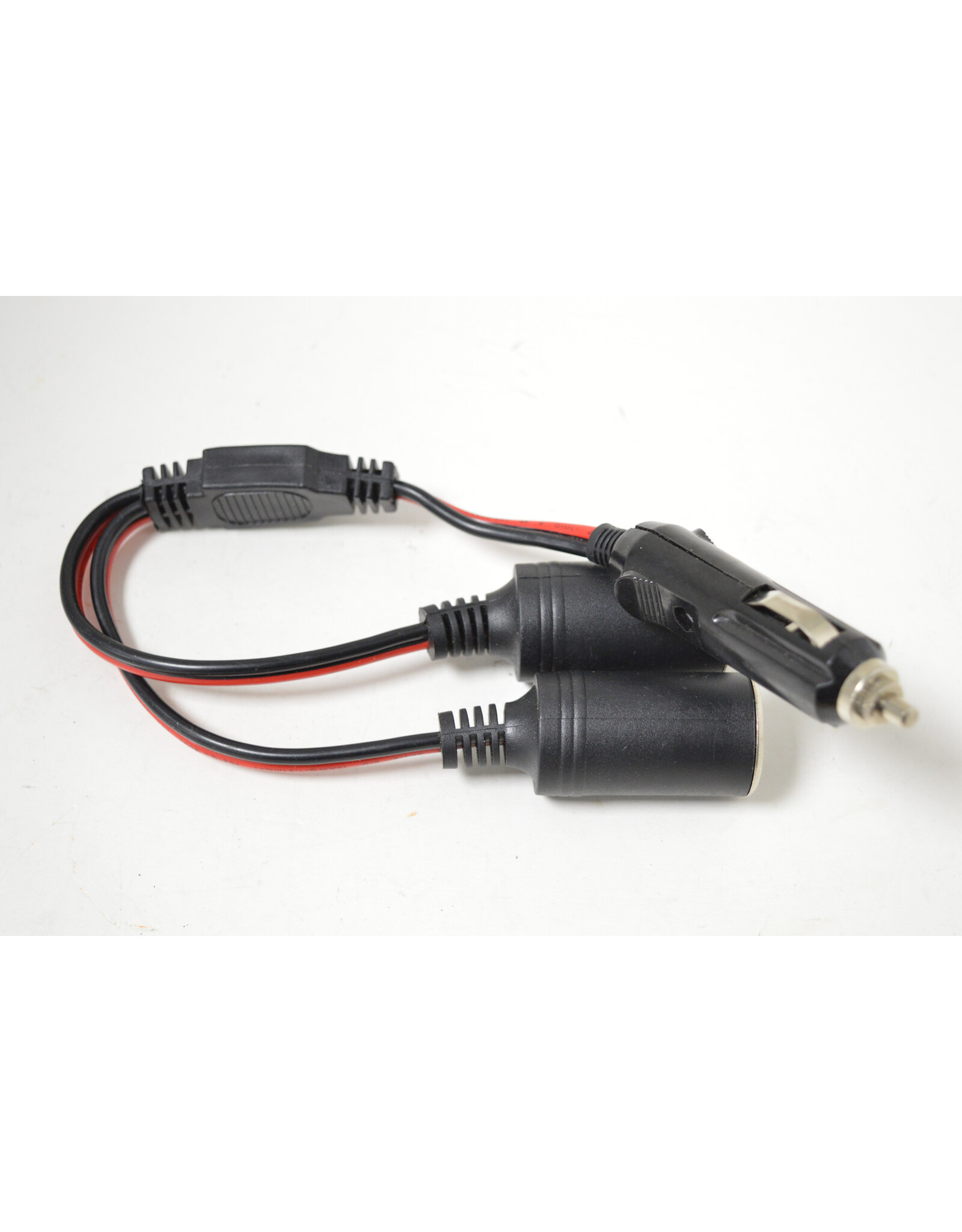Arcturus Products DC Power cord Splitter Male Cigarette plug to two Female Ports