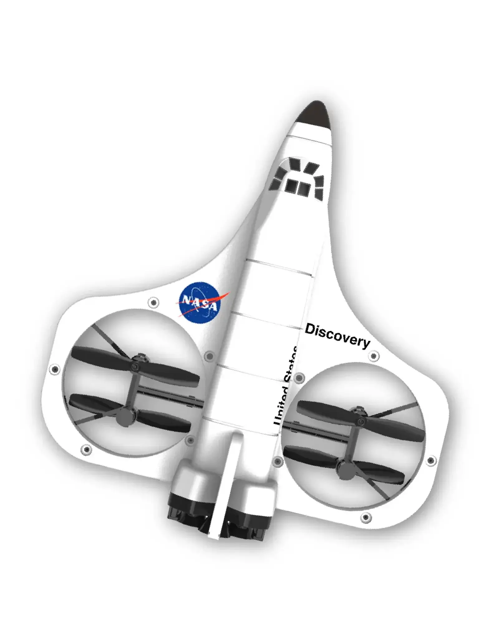 Smithsonian Space Shuttle Discovery Remote-controlled Hover Jet