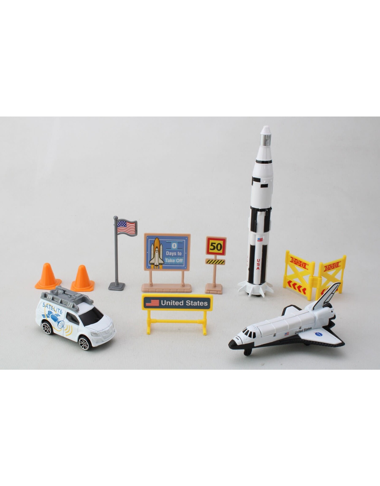 Space Adventure 10 Piece Space Shuttle Set
