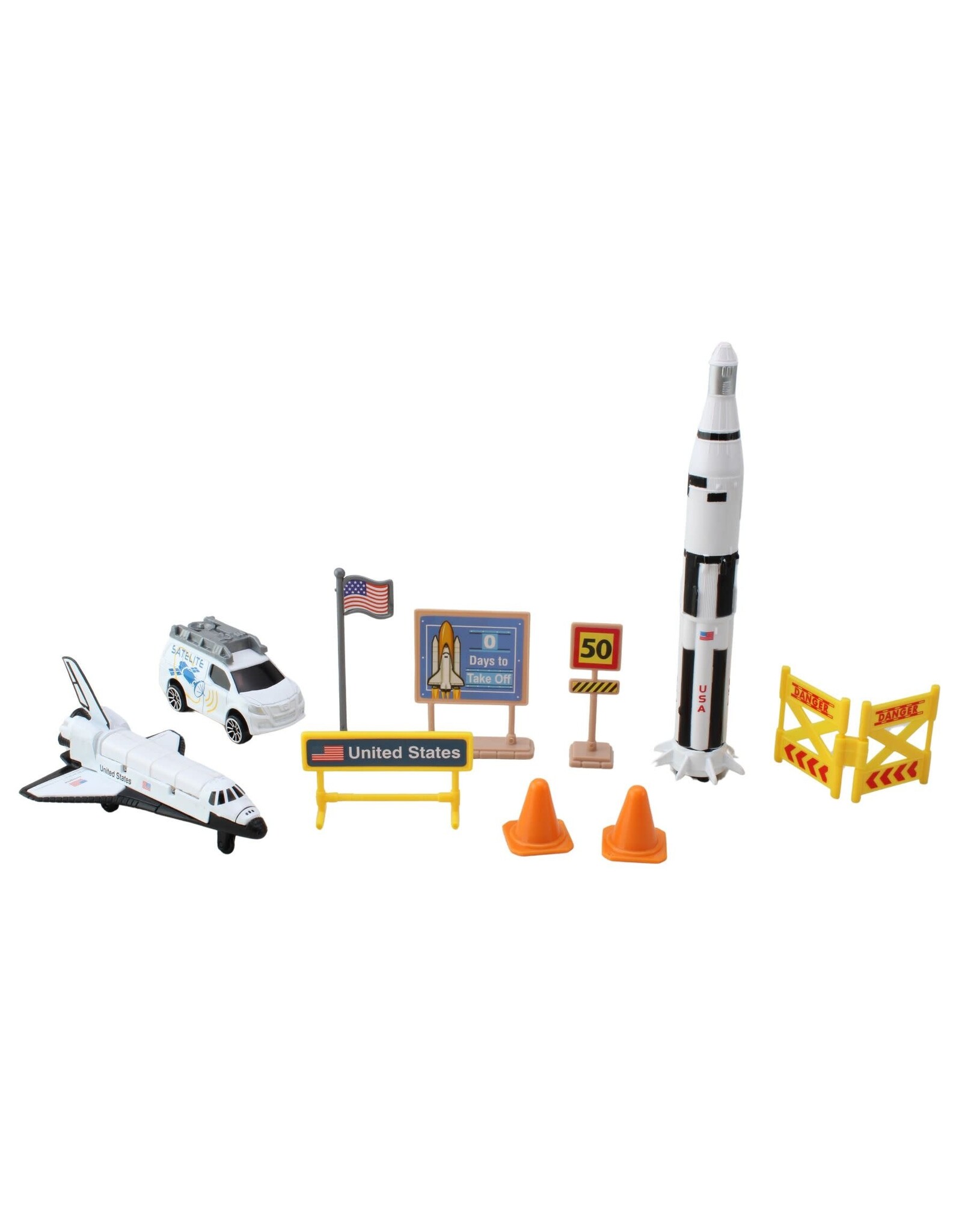 Space Adventure 10 Piece Space Shuttle Set