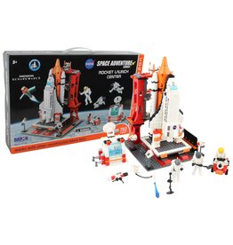 SPACE ADVENTURE ROCKET LAUNCH CENTER CONSTRUCTION TOY - BP7002