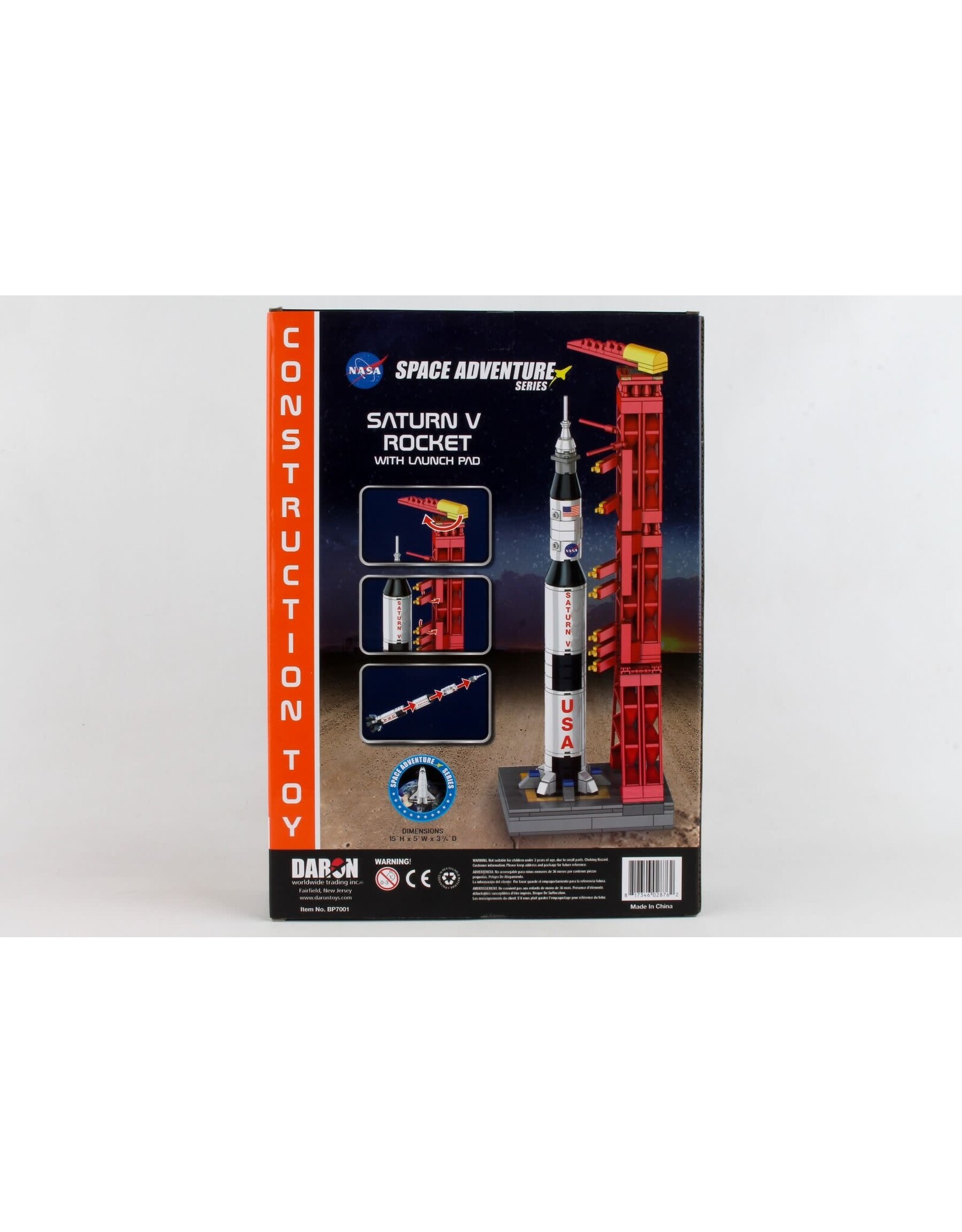 SPACE ADVENTURE SATURN V ROCKET CONSTRUCTION TOY