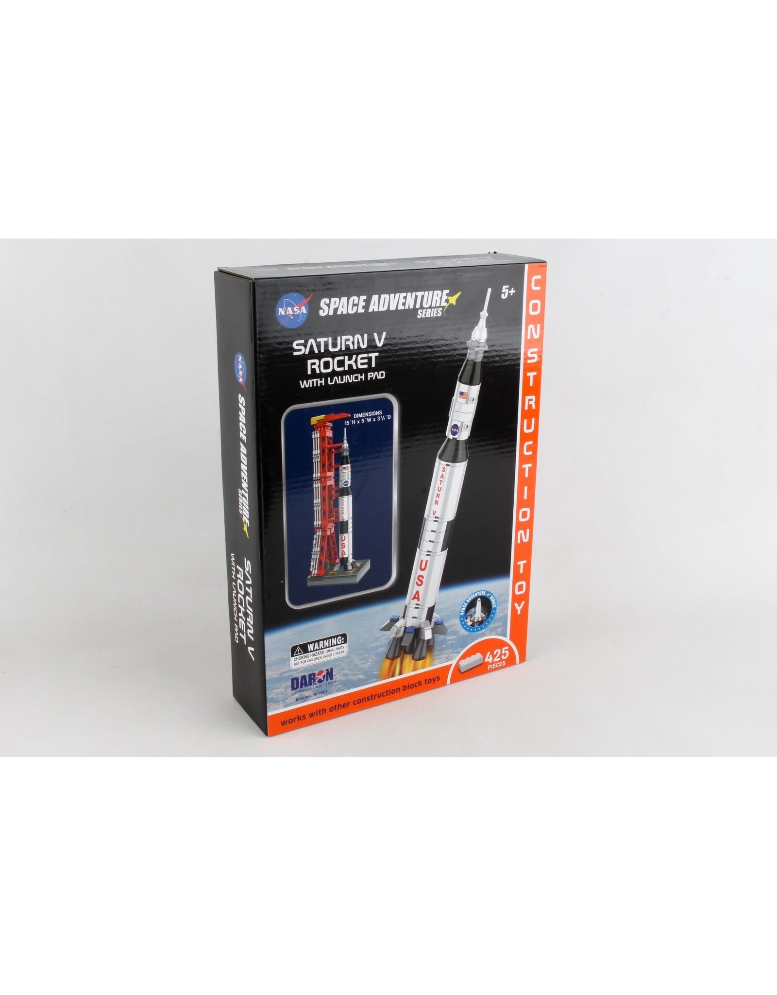 SPACE ADVENTURE SATURN V ROCKET CONSTRUCTION TOY
