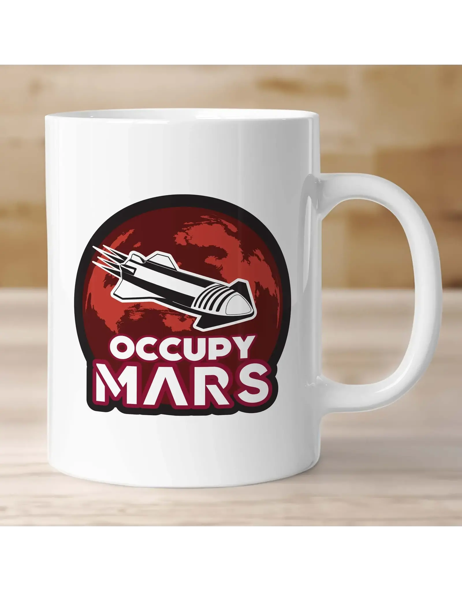 Occupy Mars Mug