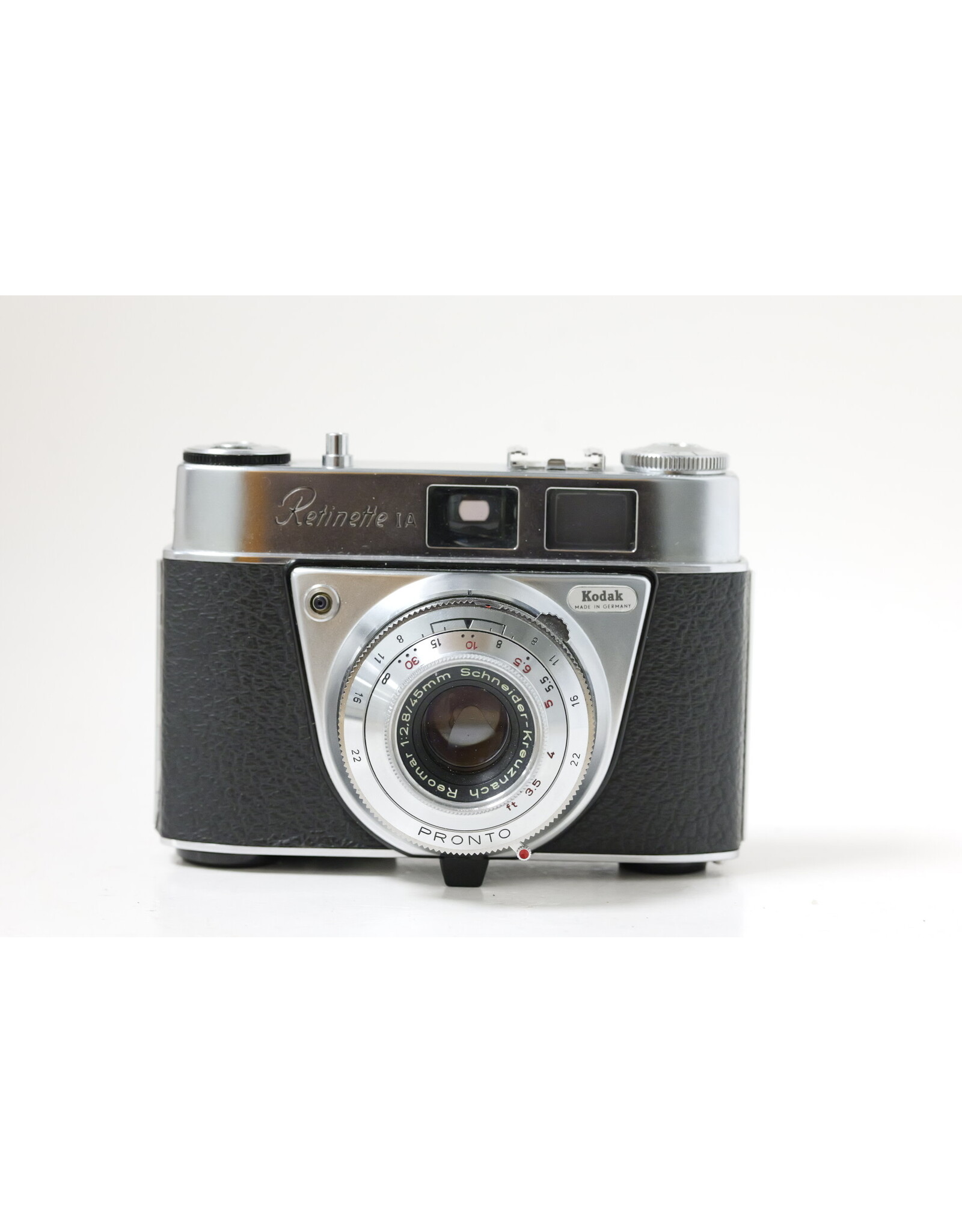 Kodak Retinette 1A 35mm Camera Schneider Reomar 45mm F2.8 lens - BEAUTIFUL!