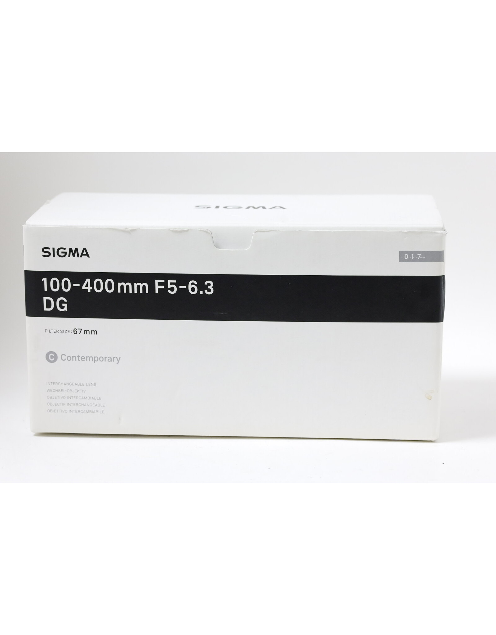 Sigma Sigma 100-400mm f/5-6.3 DG DN OS Contemporary Lens Canon EF Pre-Owned