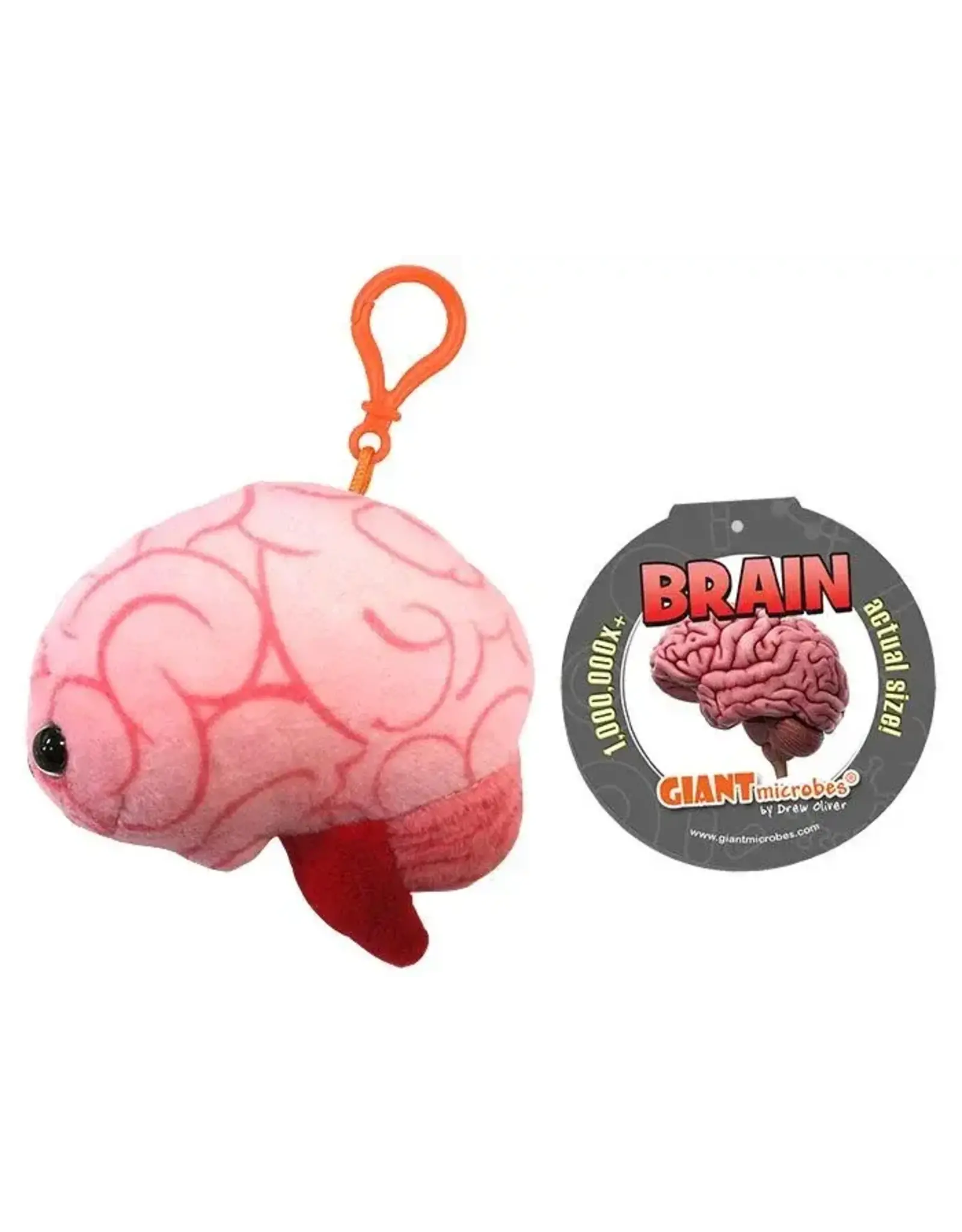 Giant Microbes Giant Microbes Brain Keychain