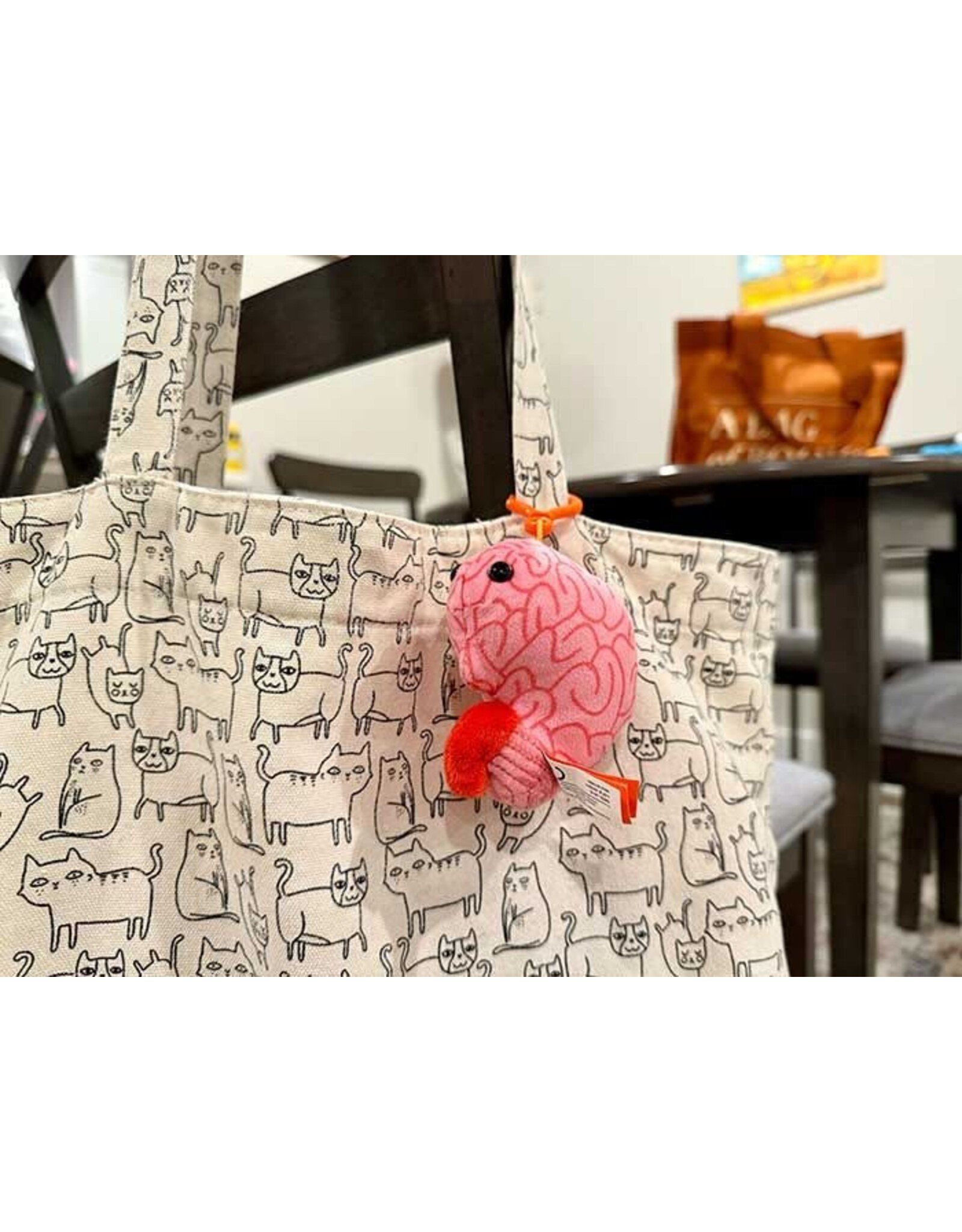 Giant Microbes Giant Microbes Brain Keychain