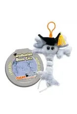 Giant Microbes Giant Microbes Graduation Brian Cell Keychain
