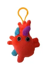 Giant Microbes Giant Microbes Heart Keychain Giant Microbes Giant Microbes Heart Keychain