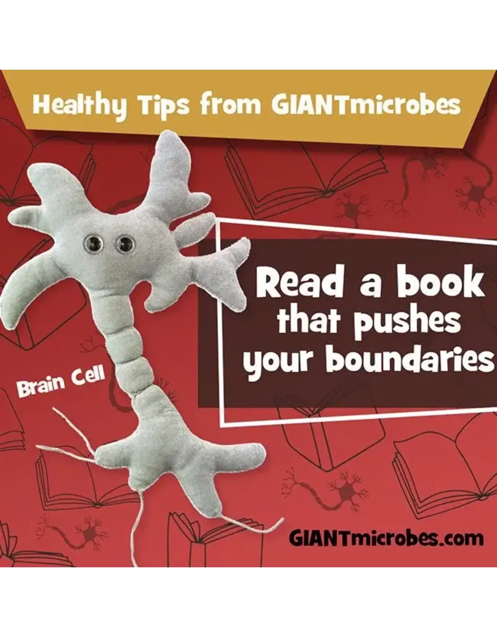 Giant Microbes Giant Microbes Brain Cell Plush