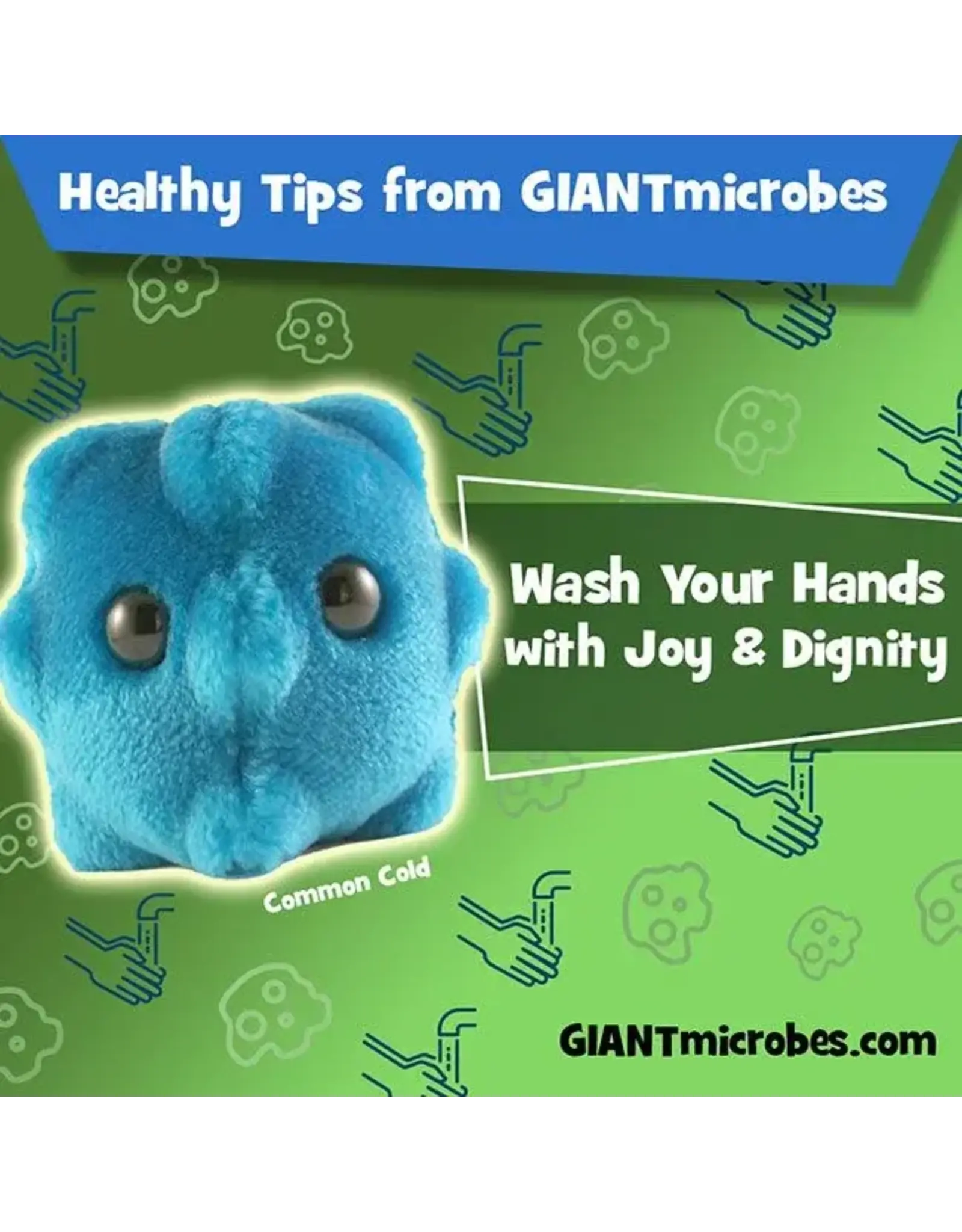 Giant Microbes Giant Microbes Common Cold Plush