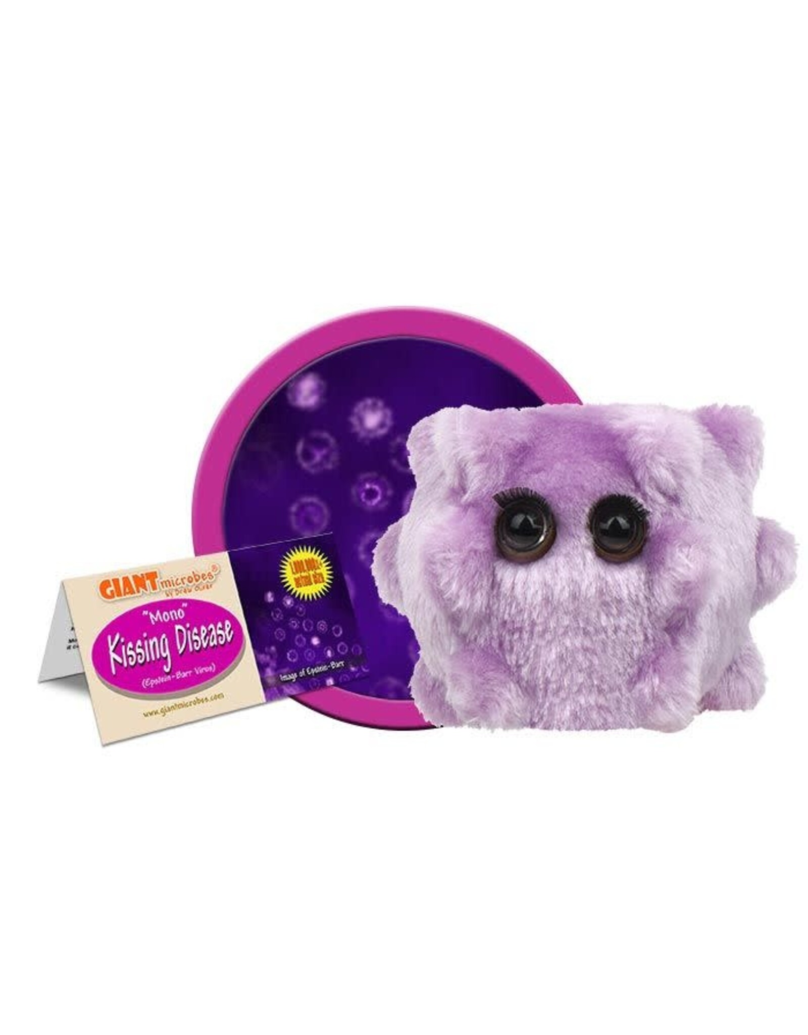 Giant Microbes Giant Microbes Kissing Disease Plush