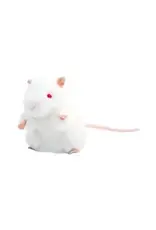 Giant Microbes Giant Microbes White Lab Mouse Plush