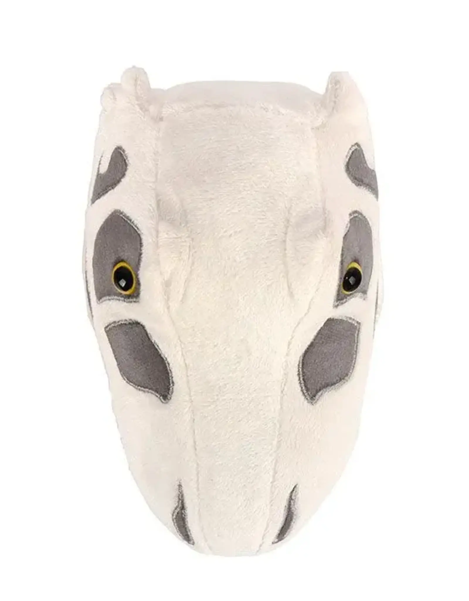 Giant Microbes Fuzzy Fossils T Rex Skull Plush