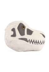 Giant Microbes Fuzzy Fossils T Rex Skull Plush