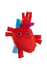 Giant Microbes Giant Microbes Deluxe Heart Plush with Hidden Cells