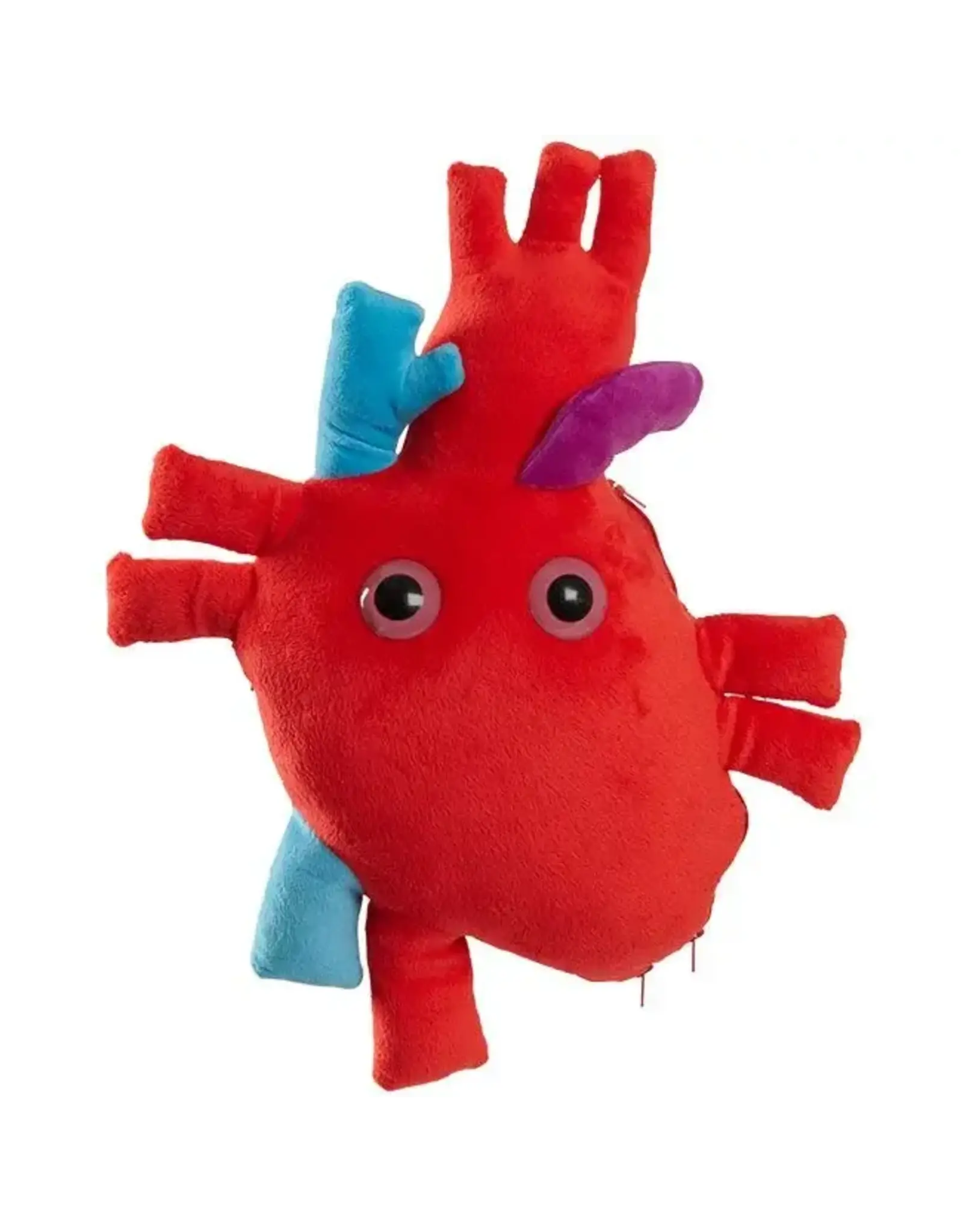 Giant Microbes Giant Microbes Deluxe Heart Plush with Hidden Cells