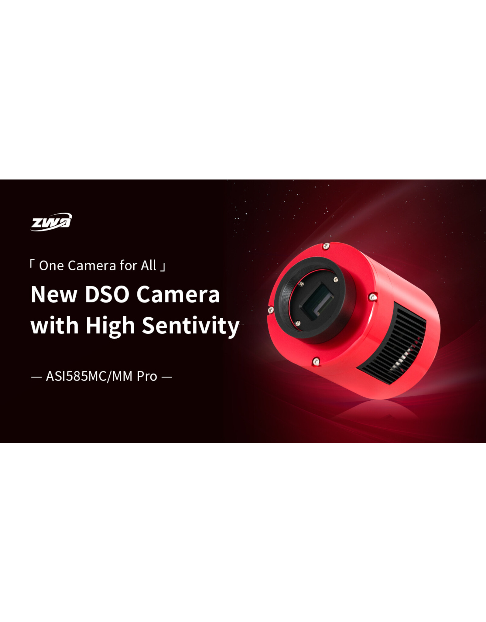 ZWO ZWO ASI585MM-P USB3.0 Cooled Pro Mono Astronomy Camera