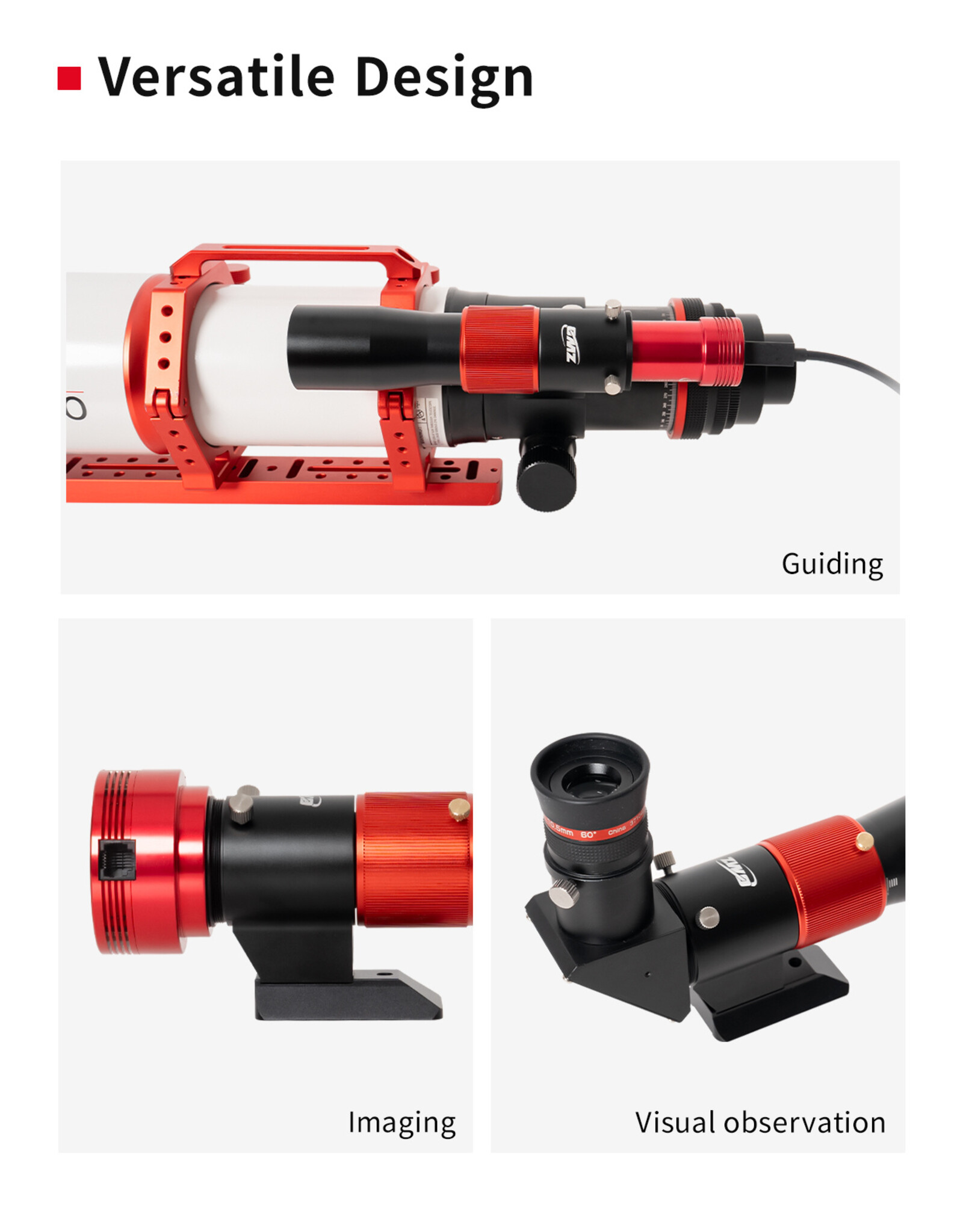 ZWO ZWO 30mm F/5 APO Guide Scope