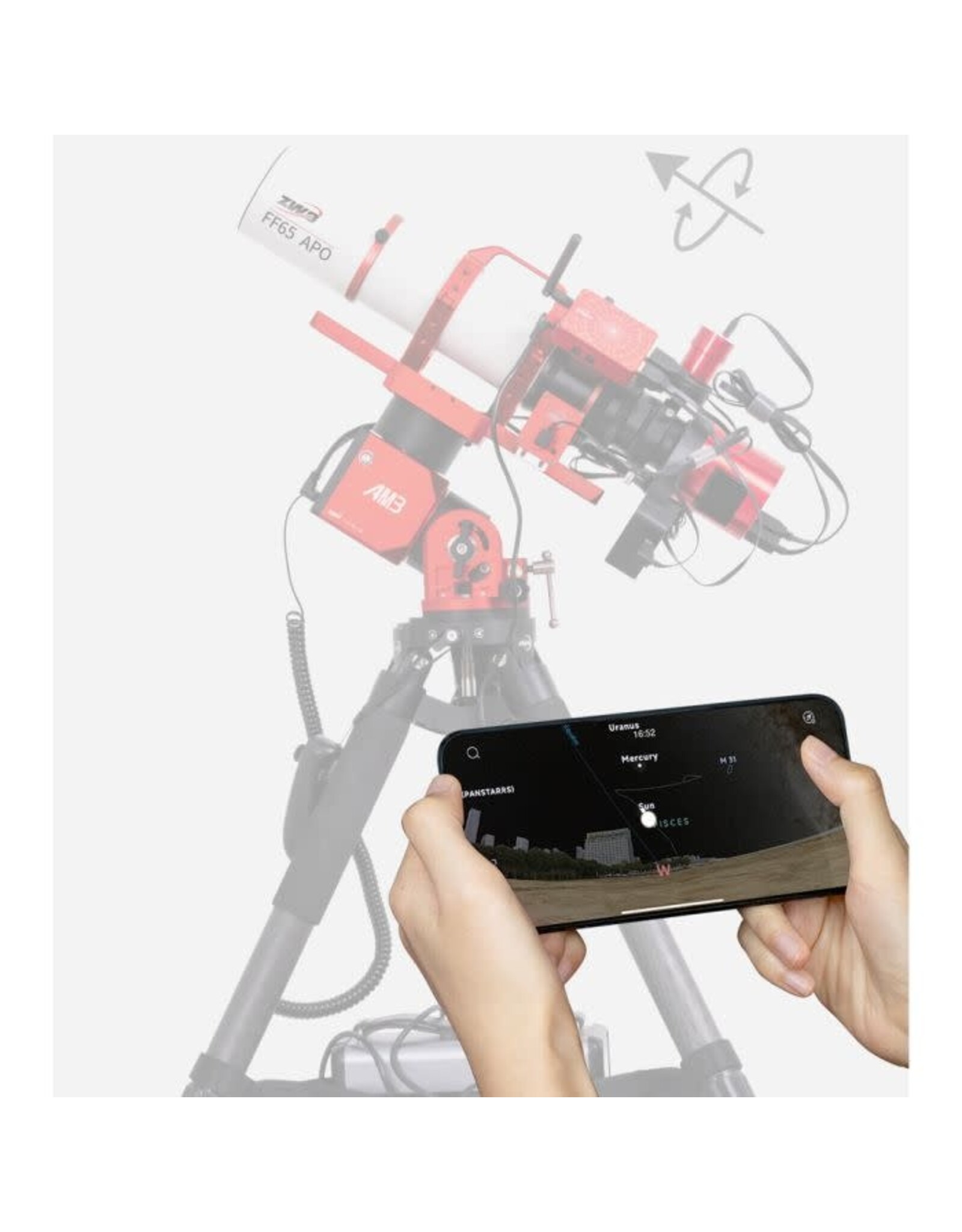 ZWO ZWO AM3 Harmonic Drive Equatorial Mount Head (LIMITD QUANTITIES)