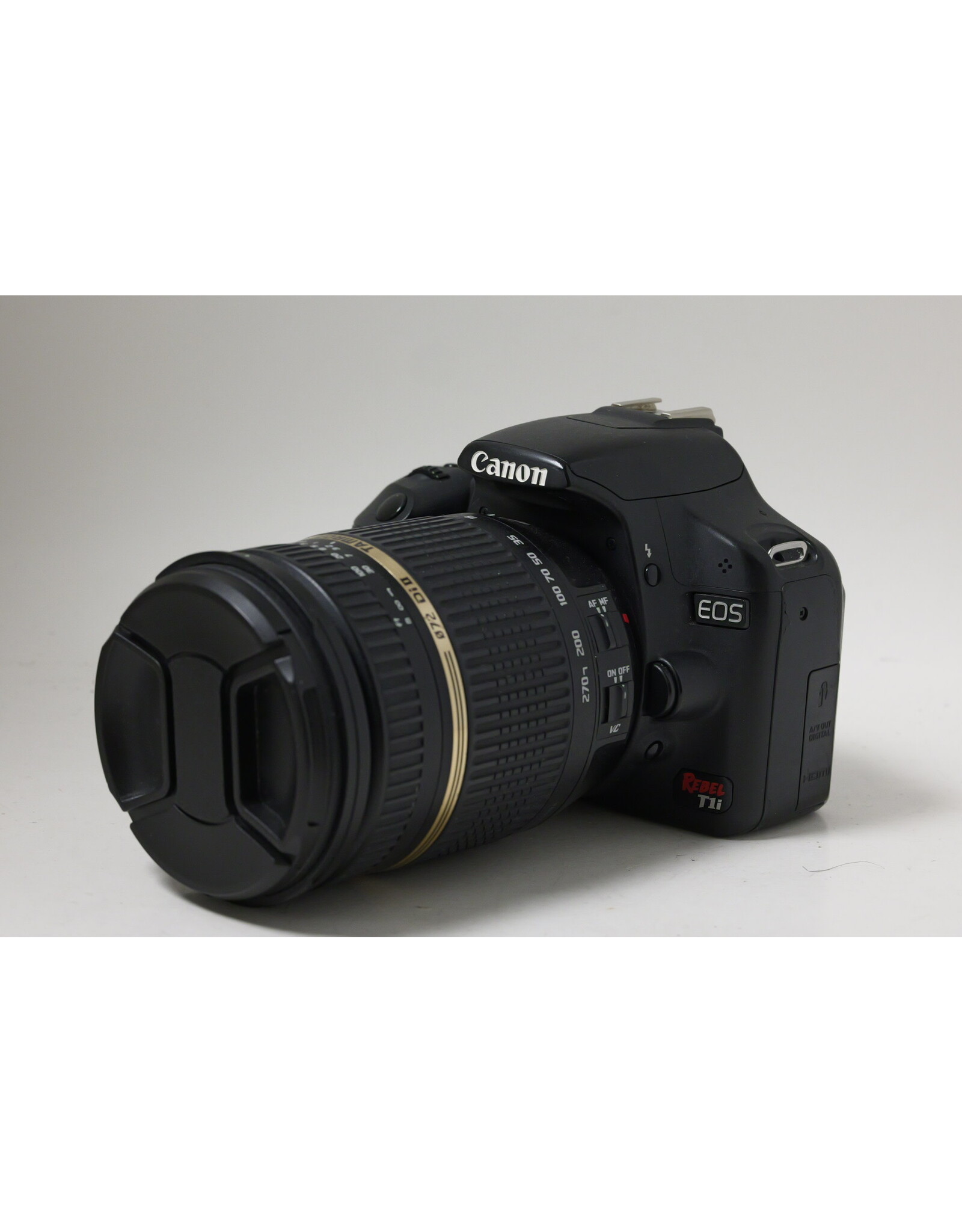 Canon Canon EOS Rebel T1i 15.1 MP Digital SLR Camera with Tamron 18-270mm Lens (Pre-owned)