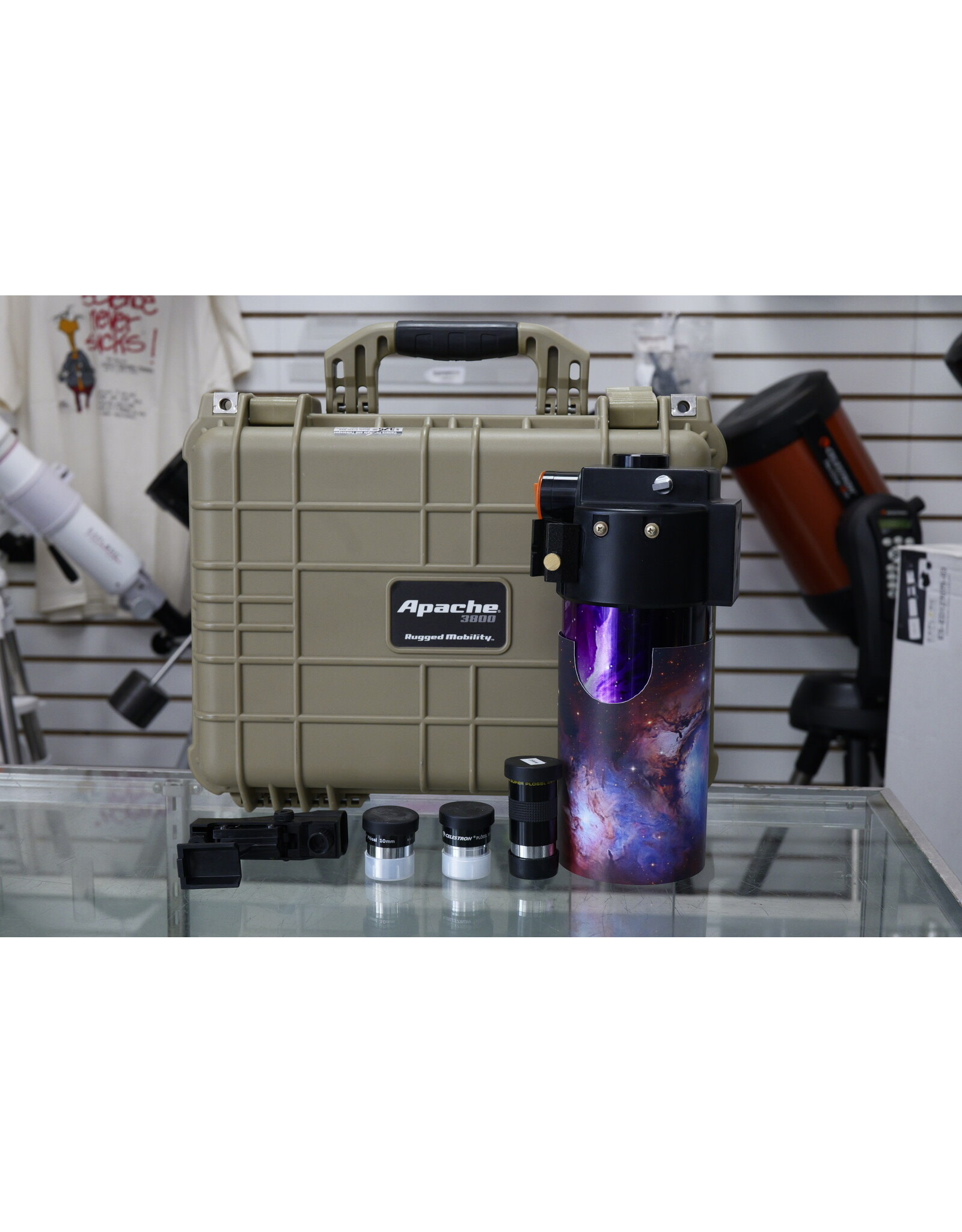 Meade Meade ETX90 Premier Edition Optical Tube with 3 eyepieces, and waterproof Apache Case (Pre-owned)