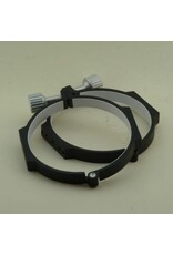 Antares Optical Telescope Tube Rings (Set of 2) for 152mm Tube Black (Knob Type) - CR6