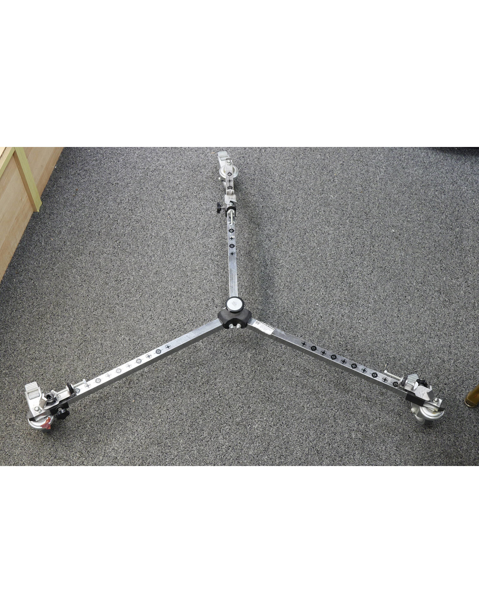 Rugged Adjustable Tripod Dolly with 3 inch Hard Rubber Wheels (Pre-owned)