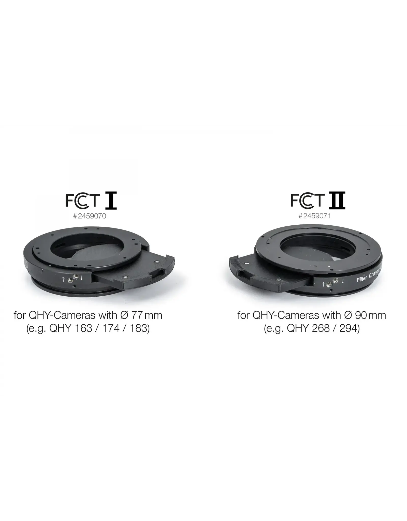 Baader Planetarium Baader FCCT (Filter Changer Camera Tilter) for RASA 8" and QHY cameras (Specify Size)