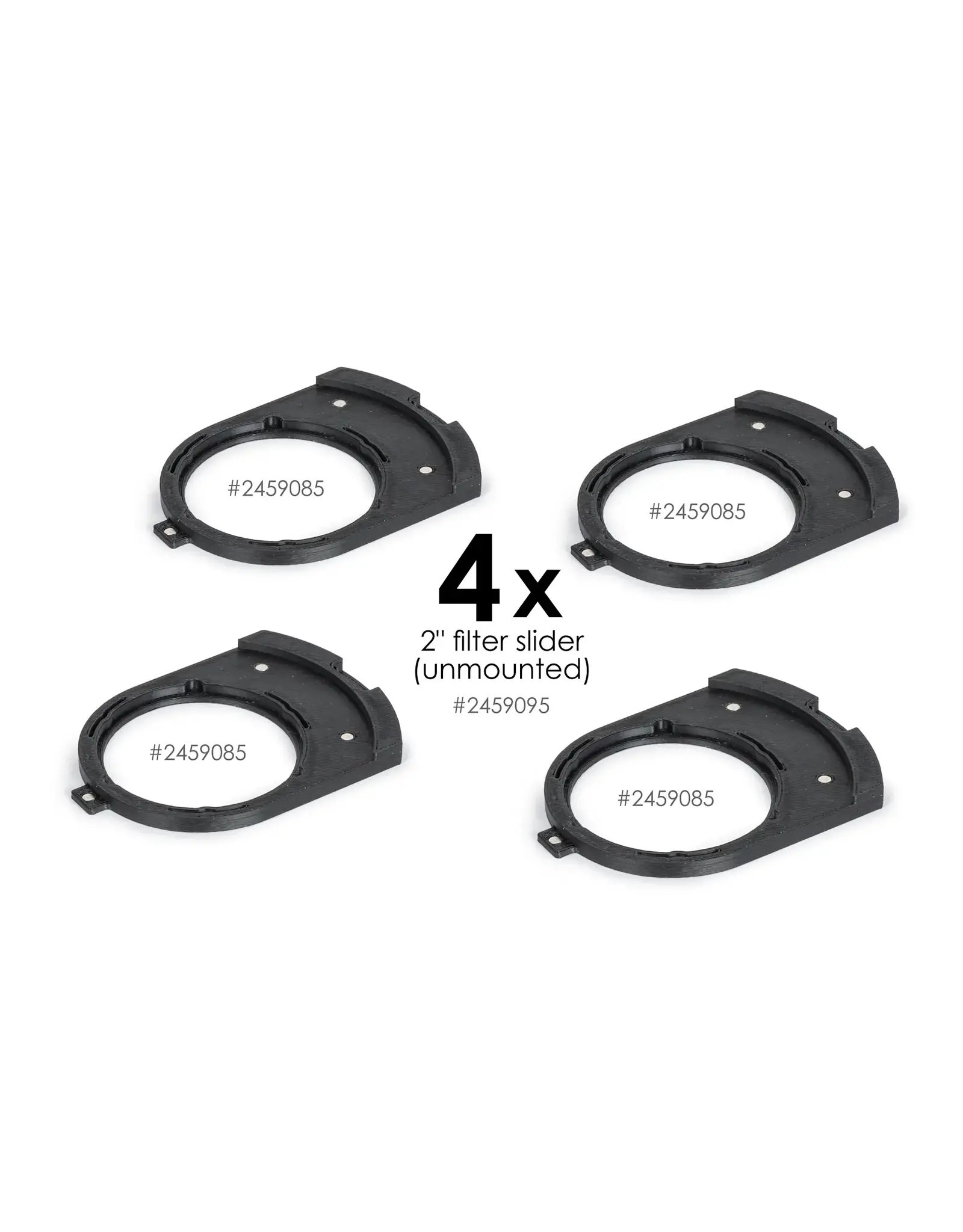 Baader Planetarium Baader 4x Filterholder 2" for FCCT (3D-printed) for unmounted Ø47.4mm Baader Filter