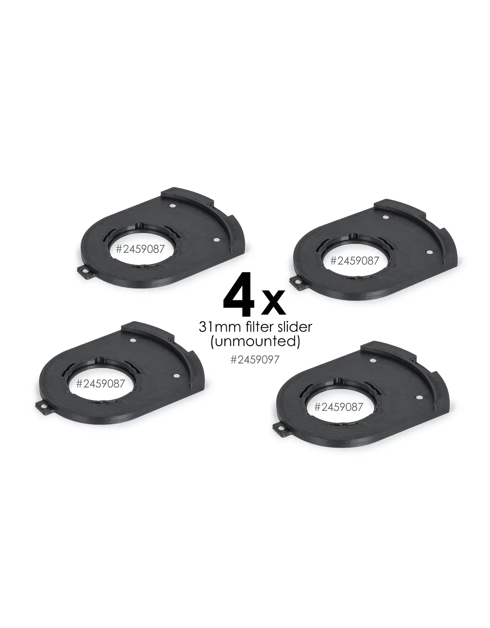 Baader Planetarium Baader 4x Filterholder 36mm for FCCT (3D-printed) for unmounted Ø 36x2mm Baader Filte