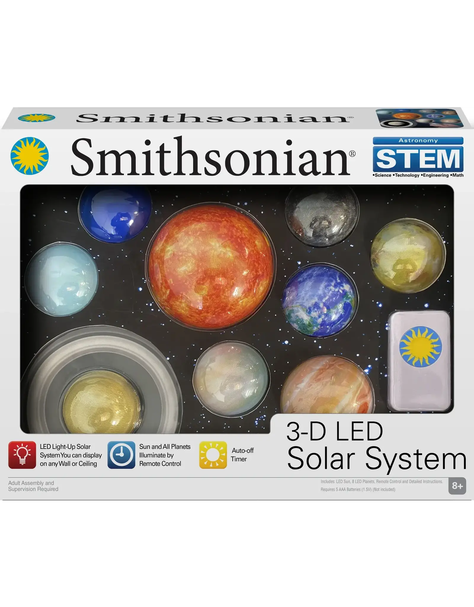 Smithsonian Smithsonian 3-D LED Solar System