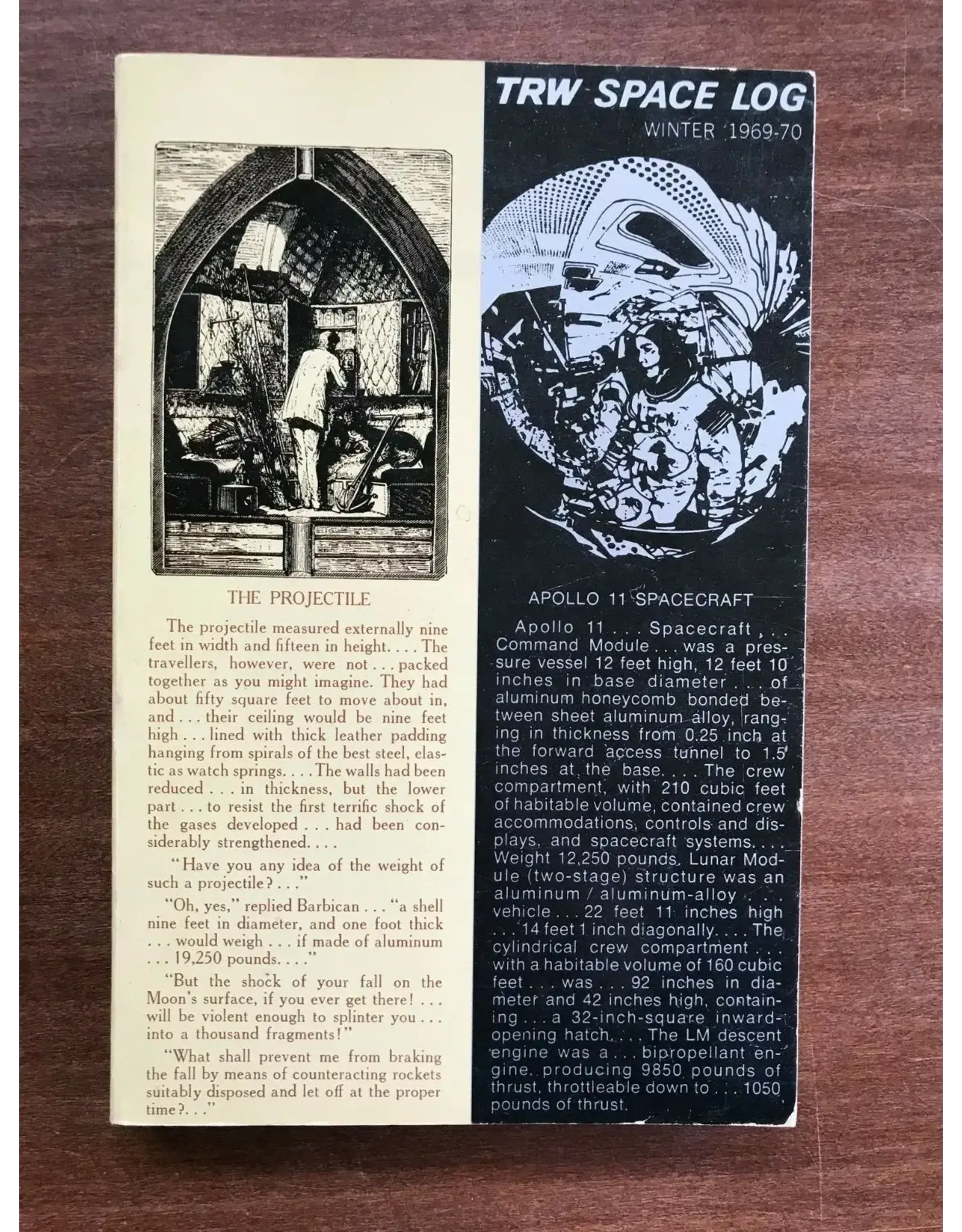 TRW Space Log Winter 1969-70 (Pre-Owned)