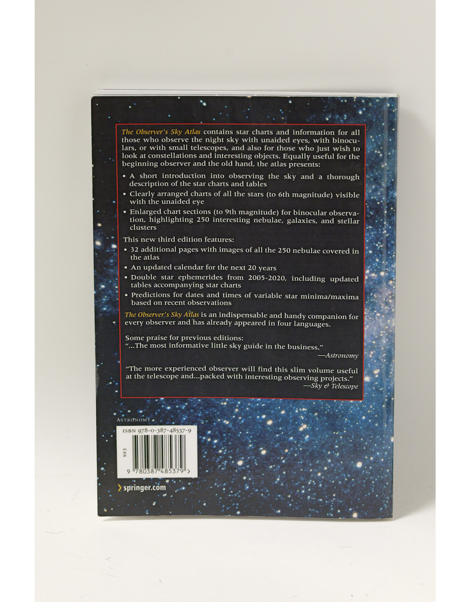 The Observer's Sky Atlas by E. Karkoschka