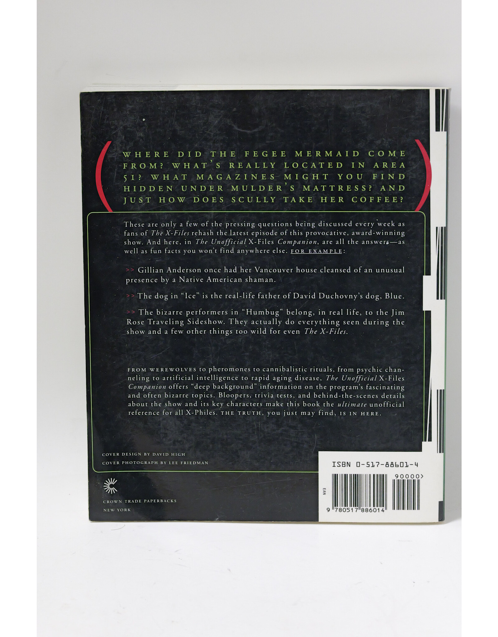 The Unofficial X-Files  Companion by N. E. Genge