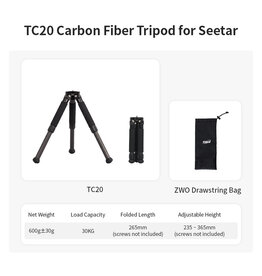 ZWO ZWO TC20 & TH10 Tripod Head Package for SeeStar S30/S50