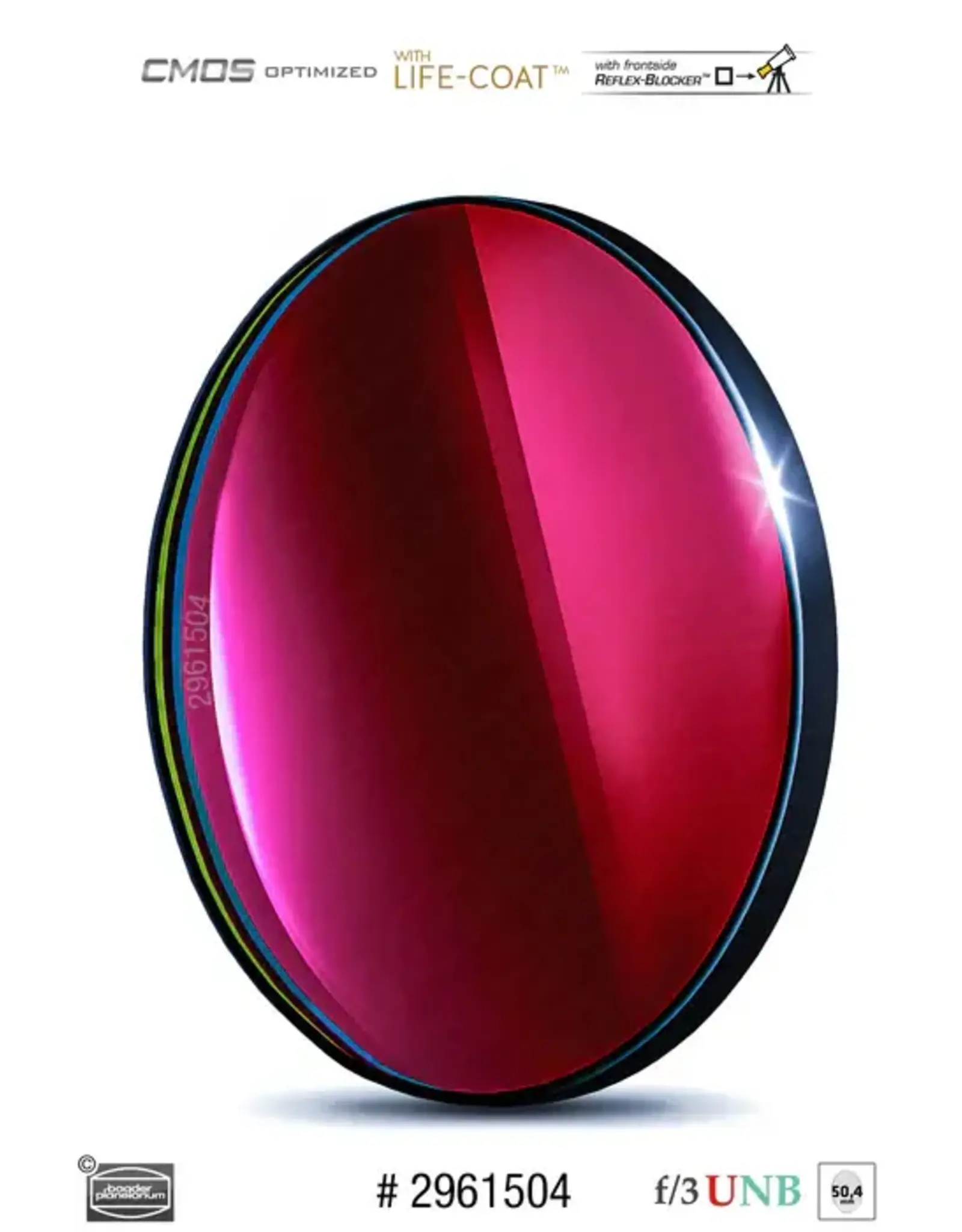 Baader Planetarium Baader S-II  f/3 Ultra-Highspeed-Filter(4nm)-CMOS-optimized (SPECIFY SIZE)
