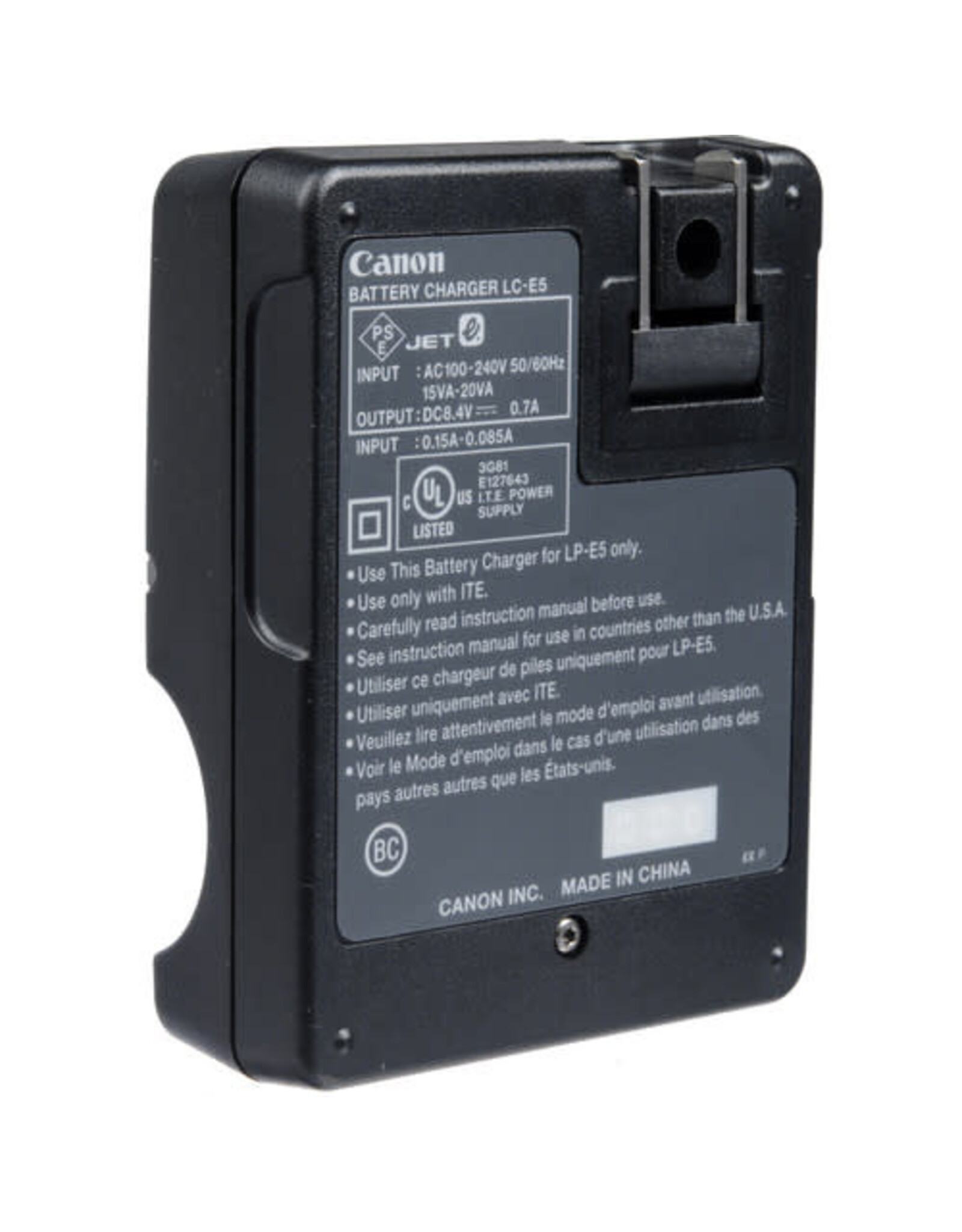 Canon Canon LC-E5 Compact Battery Charger for LP-E5 Battery Pack