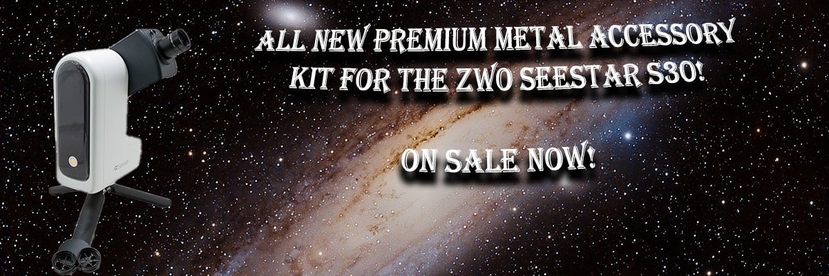 ZWO Seastar S30 Accessory Kit - TA640 -ALL-METAL!