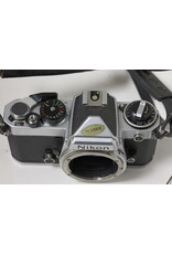 Nikon Nikon FE Chrome Body with Nikon Series E 35mm f2.5 Lens with Case