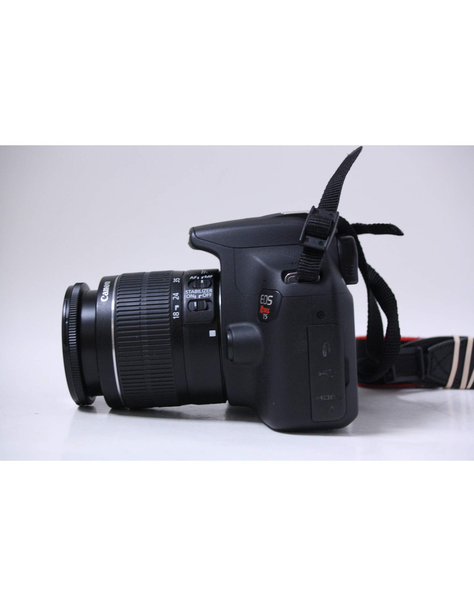 Canon Canon Rebel T5 with EF-S 18-55mm 3.5-5.6 IS and 75-300mmf4-5.6 & Case