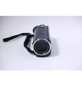 JVC JVC Everio GZ-HM30 Camcorder Purple w/ Box Charger Battery  Cables Tested