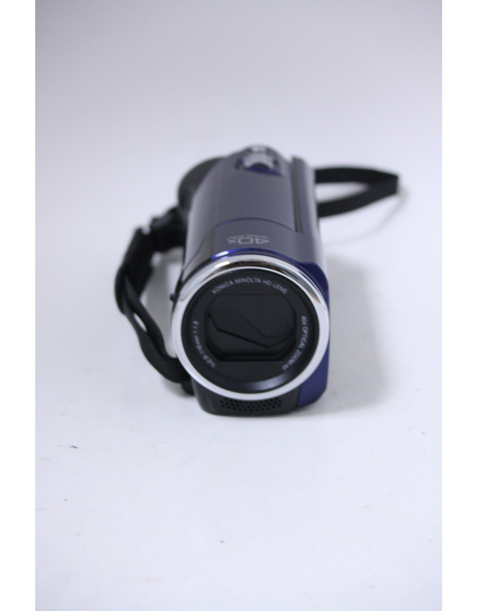 JVC JVC Everio GZ-HM30 Camcorder Purple w/ Box Charger Battery  Cables Tested