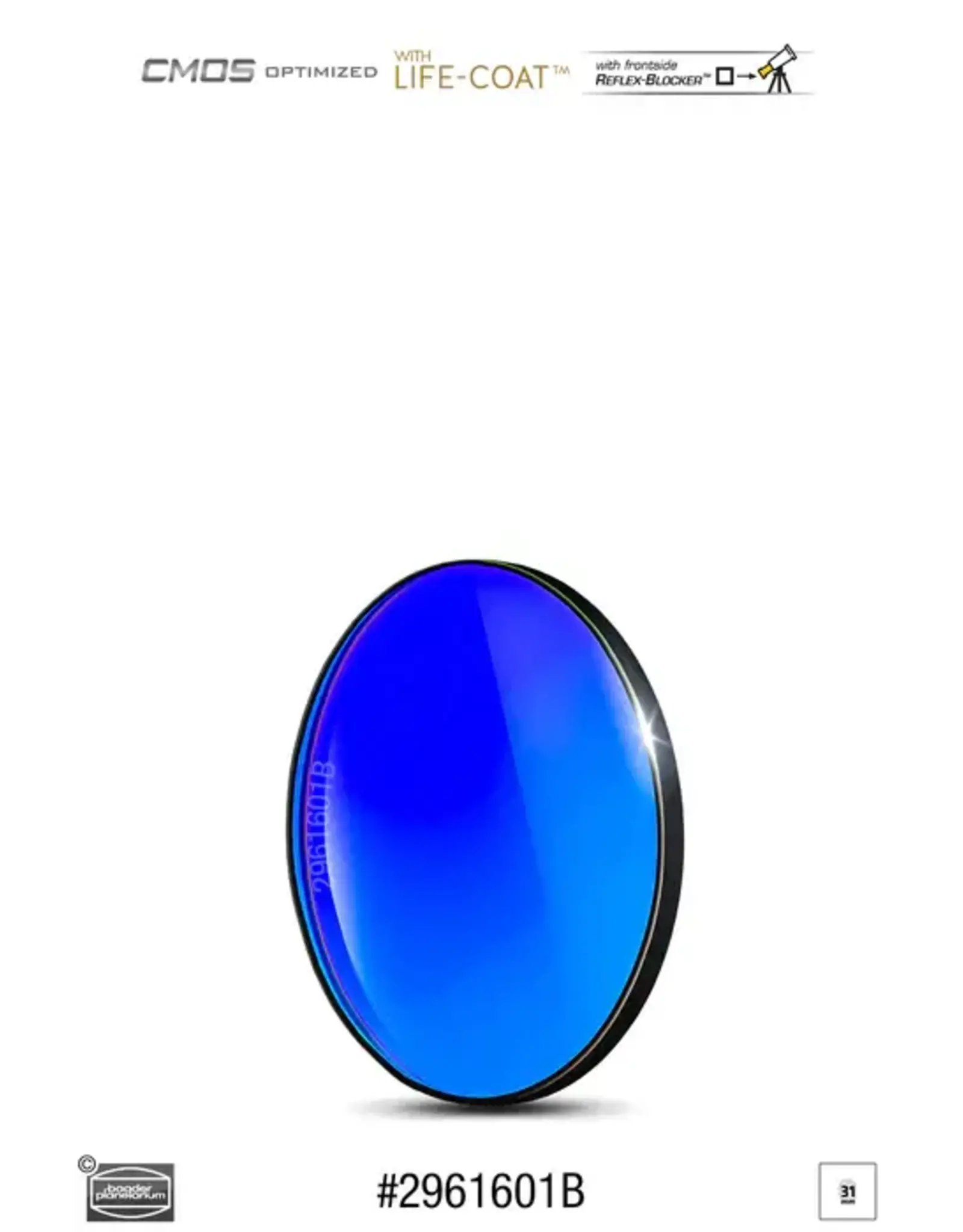 Baader Planetarium Baader RGB-Blue Filters – CMOS-optimized