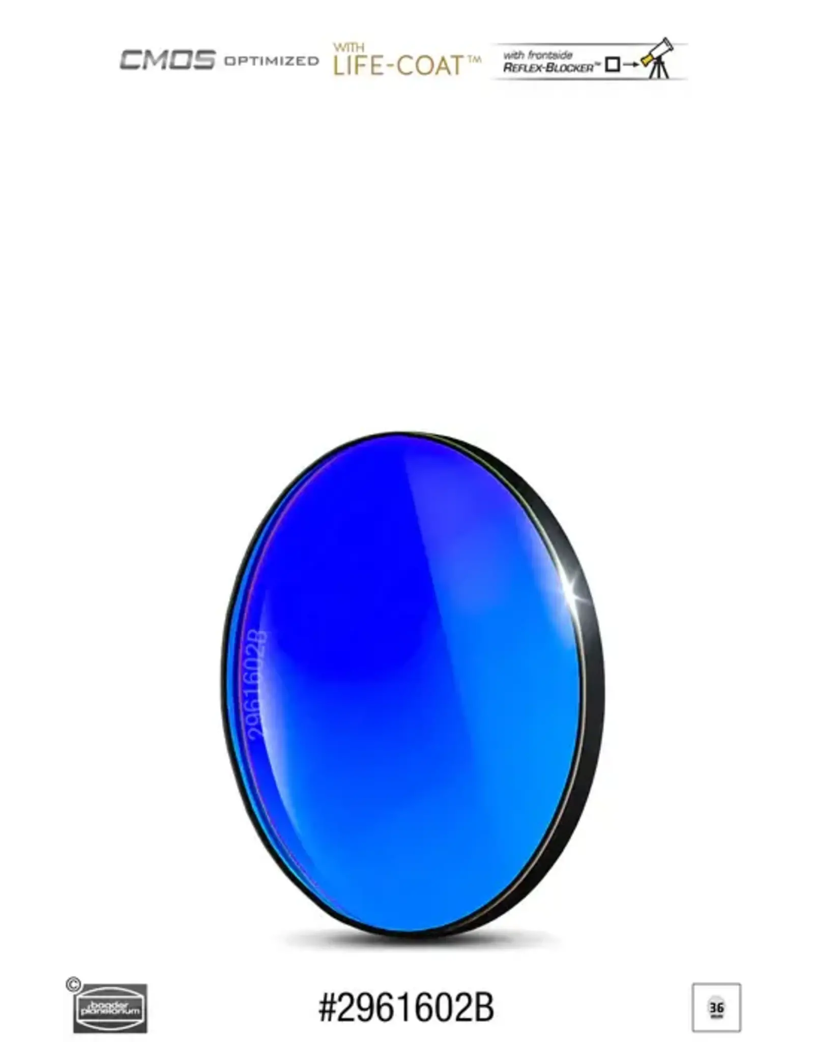 Baader Planetarium Baader RGB-Blue Filters – CMOS-optimized