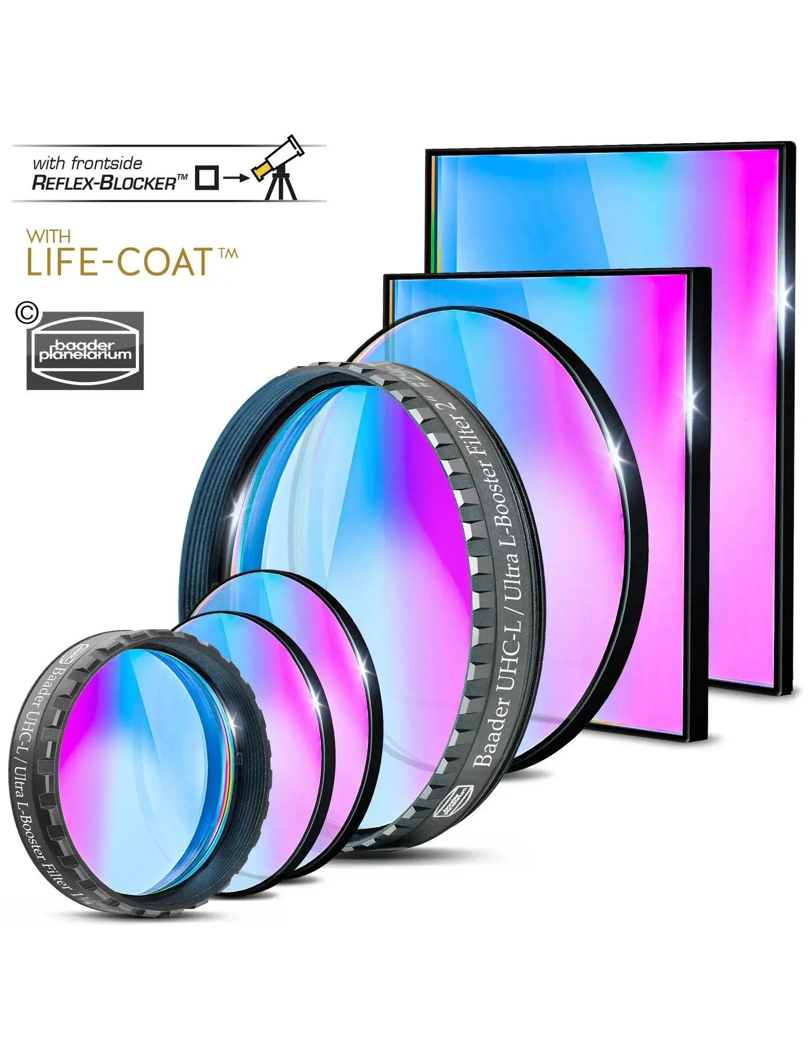 Baader Planetarium Baader UHC-L / Ultra-L-Booster Filter (CMOS-optimized)